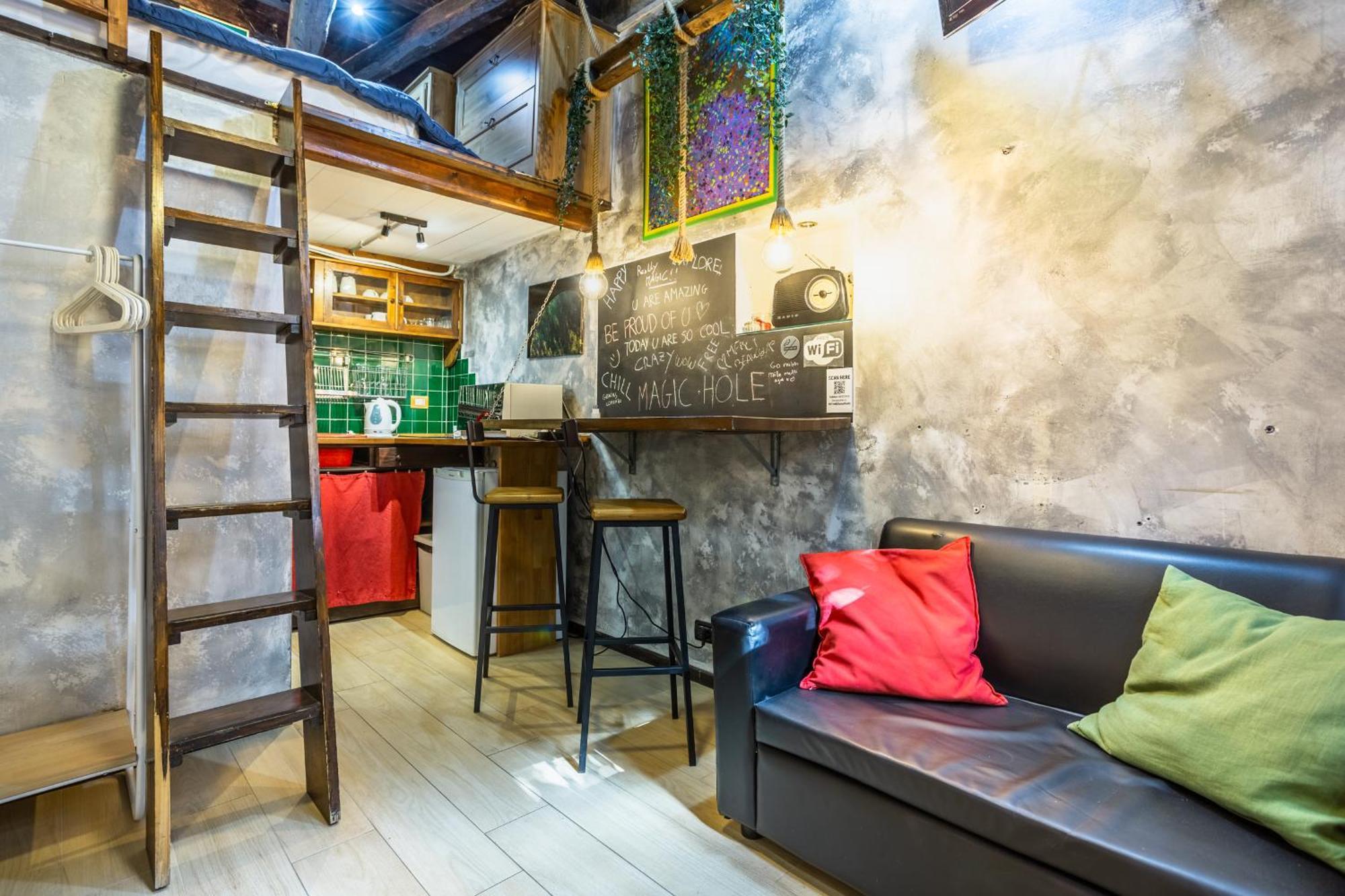 Ferienwohnung The Magic Hole Rom Exterior foto