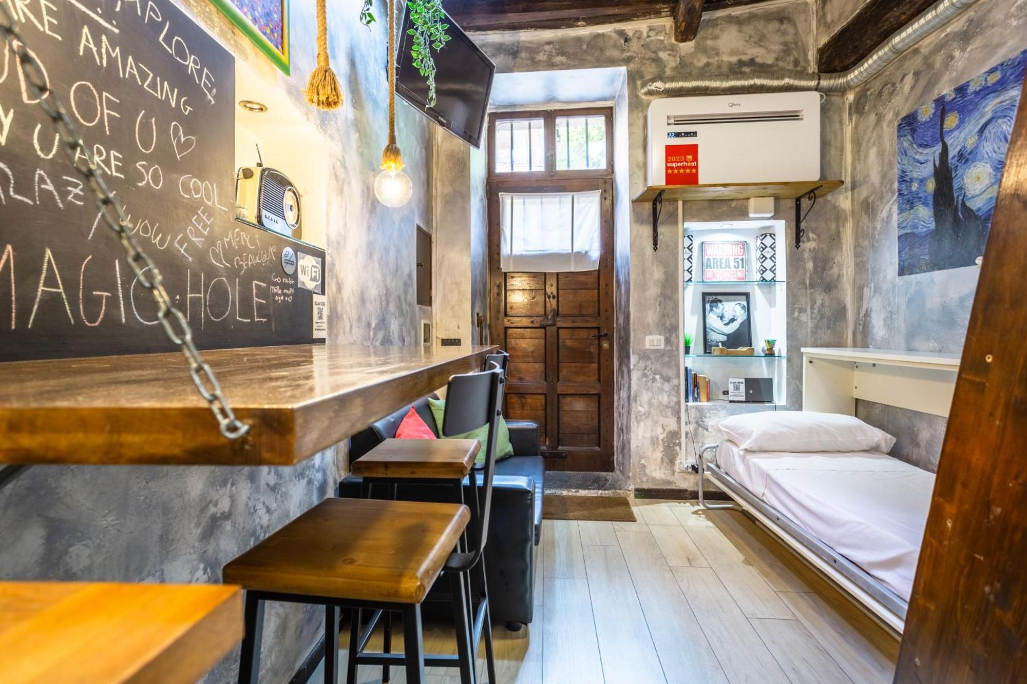 Ferienwohnung The Magic Hole Rom Exterior foto